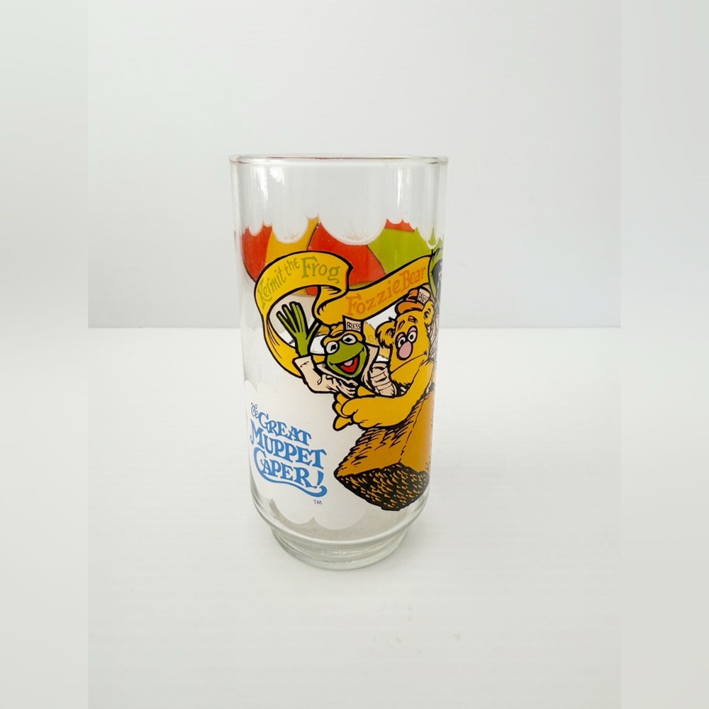 Vintage 1981 McDonald's Collector Glass- The Muppets